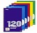Mead Spiral 3-Subject Wide-Ruled Notebook, 1 Notebook, Color May Vary, Assorted Colors (05746)