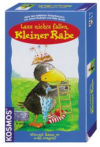 Lass nichts fallen, kleiner Rabe