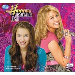 Hanna Montana 2010 Wall Calendar