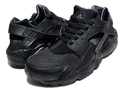 Nike Air Huarache Triple Black GS Leather and Mesh Trainer Size 6 UK: Amazon.co.uk: Shoes & Bags