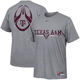 Nike Texas A&M Aggies Ash Team Issue T-shirt