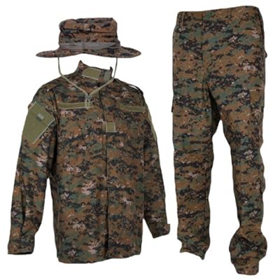  USMC �E�b�h�����h�}�[�p�b�g �s�N�Z���O���[���@BDU ���ʐ퓬�� �㉺&�u�[�j�[�n�b�g�Z�b�g M