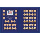The Complete Gold-Layered Statehood Quarter Collection 1999 - 2008