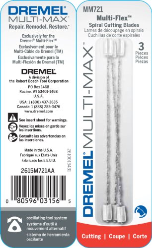 Dremel MM721 Spiral Blade Kit