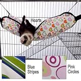 Hanging Ferret Tunnel Pink Circles