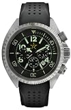 Rogue Warrior Avenger Silver Silicone Rubber Band 200M Chronograph Watch