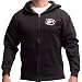 Hoodie Zippered Sweater - Piranha Gear Martial Arts, Medium, Gray