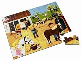 Janod - J05555 - Puzzles - Valisette Puzzle  Pour Les Filles