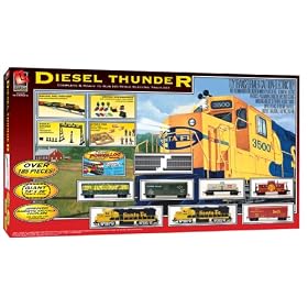 Life Like Diesel Thunder Electric Train Set