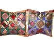 2 State green Purple Tribal India Vintage Sari Toss Pillow Cushion Covers