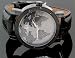 Super Techno Mens Diamond World Map Watch 0.10ct