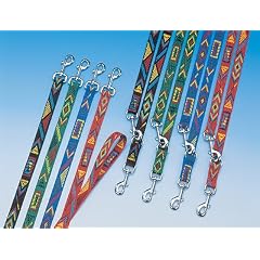 tolle Hundeleine / F�hrleine / Leine mit indianischem Muster (3-fach verstellbar)