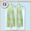 Pack of 18 clear strong dress suit garment clothes covers