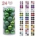 Christmas Balls Ornaments for Xmas Tree - Shatterproof Christmas Tree Decorations Perfect Hanging Ball Green 1.6