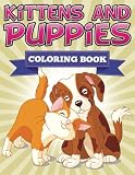 Kittens and Puppies Coloring Book