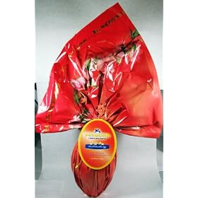 Perugina L’Arte Del Gusto Large Dark Chocolate Easter Egg with 7 Dark Chocolate Eggs Inside 14 oz.