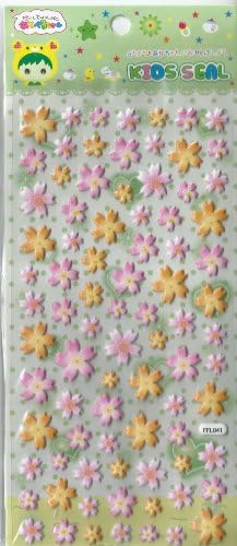 Flower Foam Shape Sticker/Puffy Sticker Art Supplies