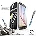 Galaxy S6 Screen Protector, CellBee [Shielding Gladiator] Samsung Galaxy S6 Premium High Definition Shockproof Clear [Tempered Glass] Screen Protector 0.3mm Thickness 2.5D Curved Edge-Retail Packaging Warranty Applied