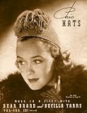 51kxi%2BD2EVL. SL160  Bear Brand & Bucilla #305 c.1938   Knitted & Crocheted Chic Hats