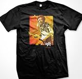 Jimi Hendrix Firebirds Design Mens T-shirt, Radio Days Officially Licensed Jimi Hendrix Men's Shirt