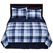 Mossimo Blue Buffalo Check Comforter Set - Queen