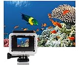 Sports Camcorder, KIPTOP Underwater Waterproof Camera, Sports Action Bicycle Helmet Car DVR Recorder 12MP HD 1080P Wide-Angle Lens + Variety of Stands/Mounts/Casing for Skiing, Snowboarding, Surfing, Hiking, Climbing, Extreme Sports