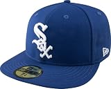 MLB Chicago White Sox Light Royal with White 59FIFTY Fitted Cap (7 3/8)