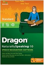 Dragon NaturallySpeaking Standard 10.0 (PC DVD)