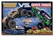 Monster Jam (Maximum Destruction Vs. Grave Digger) Art Poster Print - 24" X 36"