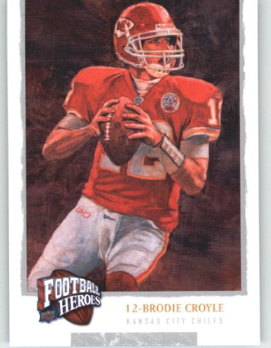 2008 Upper Deck Heroes #13 Brodie Croyle - Kansas City Chiefs (Football Cards)