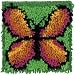 Krafty Kids Latch Hook Kit Butterfly