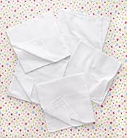 5 Pure Cotton Muslin Squares