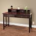 Mission Espresso Solid Wood Writing Desk Home Office Computer Desk