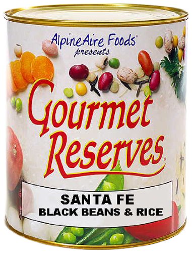 AlpineAire Foods Gourmet Reserves Sante Fe Black Beans and Rice (10-Can)