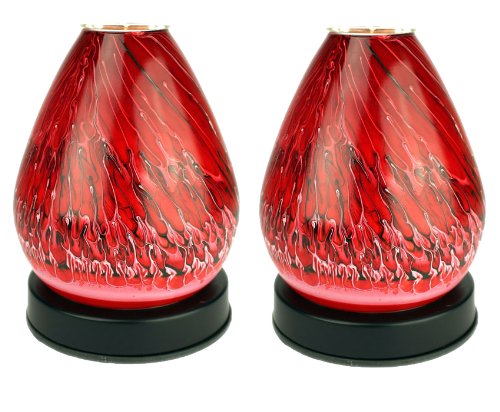 Red Oil Warmer Set of 2