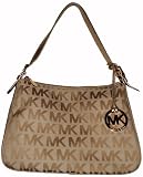 51kxzxa4kxL. SL160  Womens Michael Kors Purse Handbag Top Zip Shoulder Beige/Camel/Gold