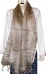 Fashion Accessory Pure Silk Scarf 28 x 80 inches(psrf089)