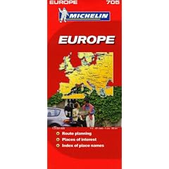 Michelin Europe Map (Michelin Maps)