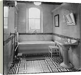 Kitchen & Housewares : DOULTON BATHROOM SUITE - 16 Inch Canvas Print (40 cm) by Mary Evans