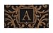 Classic Design Coconut Fiber Monogram Doormats