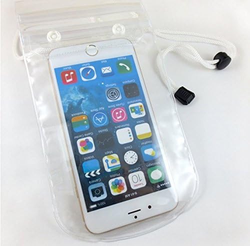 Bundle - 2 Items: Smartly Extendable and Foldable Selfie Stick with Built-in Bluetooth Remote Shutter for Iphone 6, Iphone 5s, Samsung Galaxy S6 S5, Android plus a Free Waterproof Case (Black)