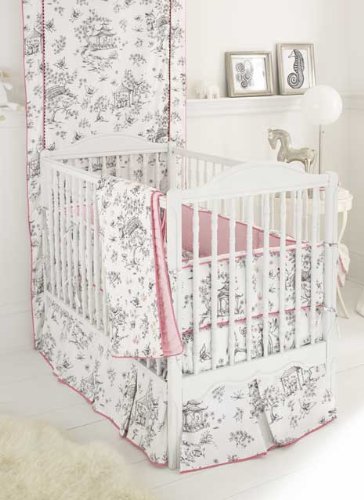 Whistle & Wink 3 Piece Crib Set, China Doll