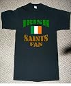 IRISH PRIDE IRELAND COUNTRY FLAG SAINTS FAN USA T SHIRT jersey
