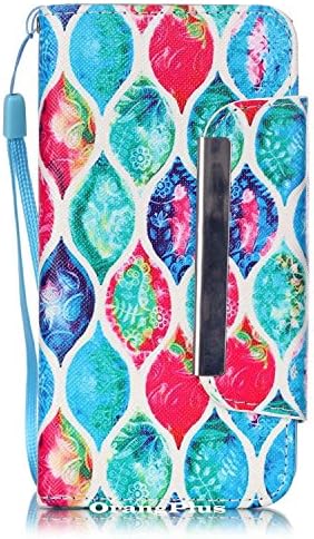 A3 2016 Case, Galaxy A3 2016 Wallet Case, OrangePlus ® Samsung Galaxy A3 2016 Case, Folio Flip PU Leather Wallet Stand Case Cover for Samsung Galaxy A3 2016 A310 (Colorful Grid)