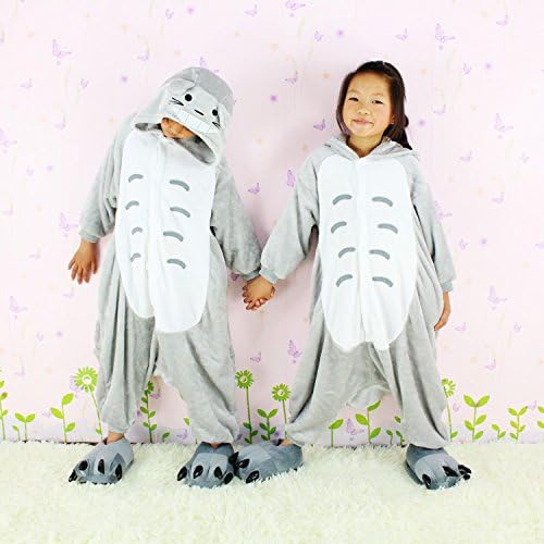 Children's Chinchilla Pyjamas Kids Animal Pajamas Cosplay Anime Pijamas (S)