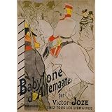 Babylone d'Allemagne par Victor Joze, by Henri de Toulouse-Lautrec (Print On Demand)