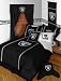 Oakland Raiders Jersey Mesh Full / Queen Comforter from \