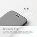 iPhone 6S Case, elago [Leather Flip][Dark Grey/Dark Grey] - [Card Slot][Screen Protection][Premium Hybrid Construction] – for iPhone 6/6S