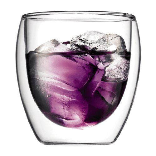bodum Pavina ダブルウォール保温グラス0.25L 2個セット 4558-10