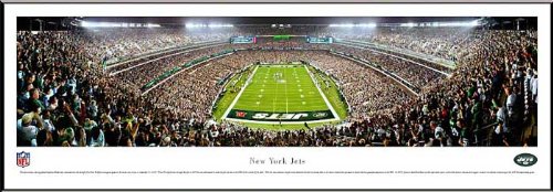 New York Jets - MetLife Stadium - End Zone - Framed Poster Print